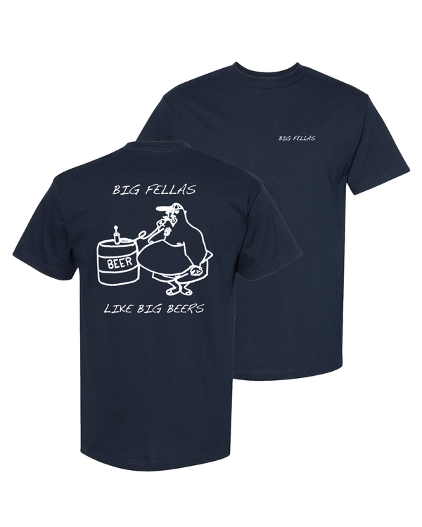 Big Fellas I Like Big Beers T-shirt