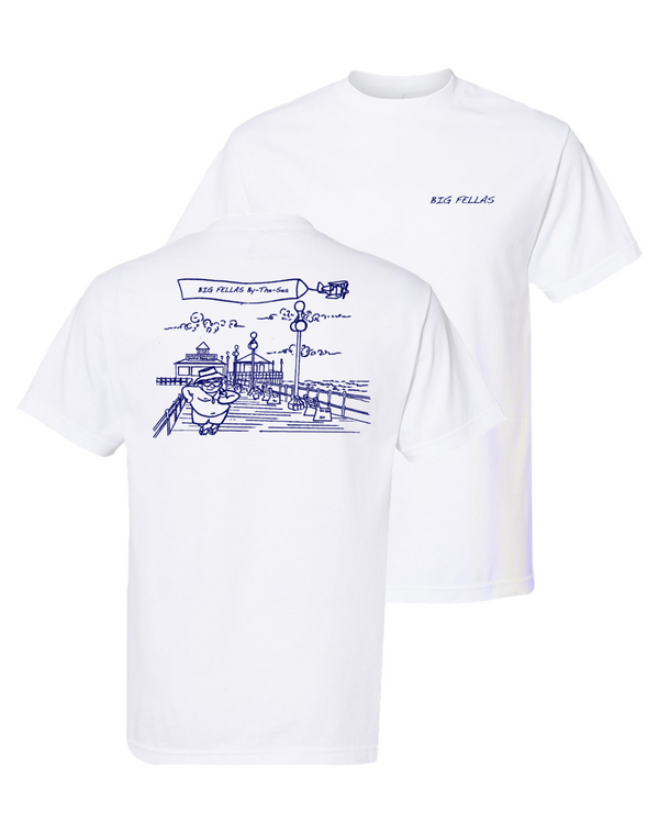 Big Fellas By The Sea T-shirt